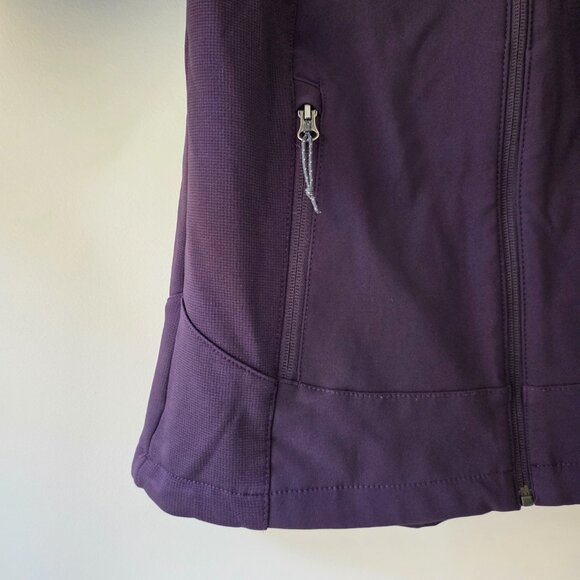 COLUMBIA Kruser Ridge Softshell Jacket | Small | Purple Omni-Heat Waterproof EUC - Picture 6 of 9
